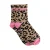 WE Fashion sokken met panterprint – beige/zwart/roze