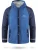 normani Outdoorjas ‘Teelin’  blauw / navy / wit