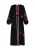 usha Jurk Dames zwart/rood