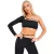 Missy Empire Dames/Dames Strappy Gewaad Top (Zwart)