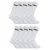 10 Pairs Unisex Prestaties Werk Duurzame Katoenen Sokken