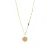 Luxenter Multicolour Crystal Halsketting afgewerkt in 18K geel goud – Targey