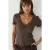 V-hals Blouse met Kantdetail