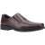 Hush Puppies Brody Leren Heren Chocoladebruine Instapschoenen