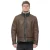Heren retro pilot schapenvacht leren bikerjack-Bogota