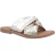 Hush Puppies Amy Brede Pasvorm Leren Dames Gouden Sandalen