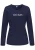 s.Oliver Slaapshirt  donkerblauw / wit