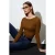 Slim Fit Boothals Lange Mouwen Gebreide Blouse