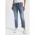 Street One Dames Jeans met destroyed details in Blauw