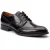 Base London Bell Heren Zwart Lederen Brogues Schoenen