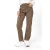 EsQualo Trousers Colored Denim Straight Fit Army Green