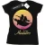 Li-cense Disney dames aladdin vliegende zonsondergang katoenen t-shirt