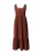 MAMALICIOUS Zomerjurk ‘MLCavi’  chocoladebruin