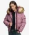 Everest Check Hettegenser Bomber Jas Slanke Pasvorm Red