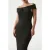 GUESS Gia Ribbed Swtr Dres Black Lurex Black