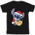 Li-cense Disney heren lilo and stitch kerstmis liefde koekje t-shirt