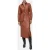 Closed Leather Shirt & Blouses Ferro Brown