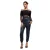 Damesbroek Goddiva Sequin Cuffed Ankle