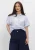 Penn & Ink Blouse Dames Blouse Stripe,