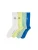 Tommy Hilfiger Underwear Sokken  lichtblauw / pasteelgeel / lichtgroen / wit