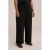 WE Fashion Curve wide leg pantalon zwart