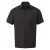 Premier Herenshirt met korte mouwen Popeline (Zwart)