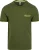 Sun68 Piqué T-Shirt Fluo Stripe Army Groen