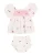 GAP Jurk  smaragd / pink / wit