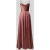 LUXUAR FASHION Avondjurk met loopsplit