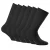 Rohner Basic Sokken  grijs / zwart