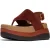 FitFlop Damen Sandalen F-Mode Stack Suede Back-Strap Toe-Post Sandals E2H Chocolat-36