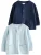 Next Gebreid vest  navy / lichtblauw