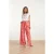 Smashed Lemon 25087 wide pants met dierenprint |