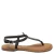 Lazamani Imme leren sandalen zwart