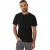 Threadbare Heren-T-shirt met ottoman-print (Zwart)