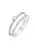 ELLI Ring  zilver / transparant