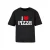 Dames-T-shirt Miss Tee Pizza Love