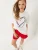 Bianco Lucci Shirt  navy / rood / wit