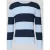 MCNEAL Gebreide pullover met streepmotief en ronde hals