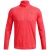 Under Armour Heren Tech Textured Half Zip Top (Racing Rood)