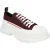Alexander McQueen Tread Sneakers ‘Bordeaux Wit’