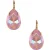 OTAZU Eva Earhangers Dusty Pink