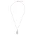 Orphelia ‘Alisia’ Dames 925 Sterling Zilveren Ketting met Hanger – Roze ZH-7420