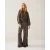 Summum 4s3020-30794 120 wide leg trouser check jacquard multicolour