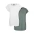 Dames T-shirts met lange schouders Urban Classics (x2)