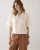 Summum Top Short Sleeves Modal Linen Blend 2s3432-12372 T-shirt Korte Mouw 122 Ivory