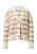 COMMA Gebreid vest  crème / camel