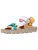 Asportuguesas Wandelsandalen  goudgeel / petrol / rosa / wit