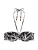 Marc O’Polo Bikinitop ‘ Abstract Floral ‘  zwart / wit