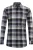 Redmond Casual Flanellen Overhemd blauw, Ruit